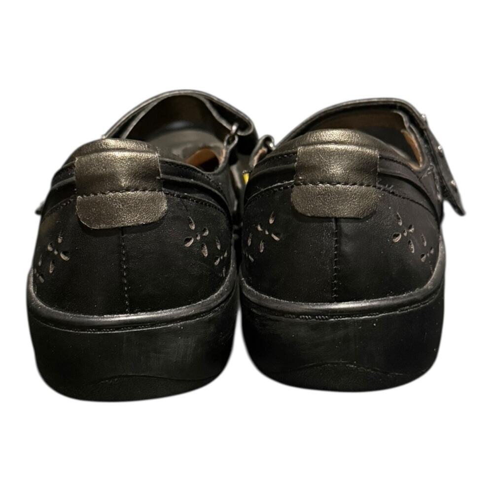 Aravon Shoes Women’s Size 8.5 D Jodi Mary Jane Black Leather Comfort Low Top - Picture 6 of 9